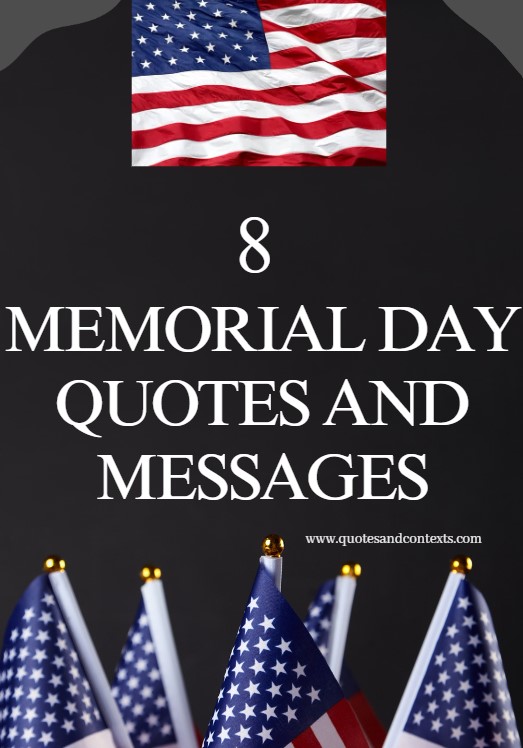 8 Memorial Day Quotes And Messages