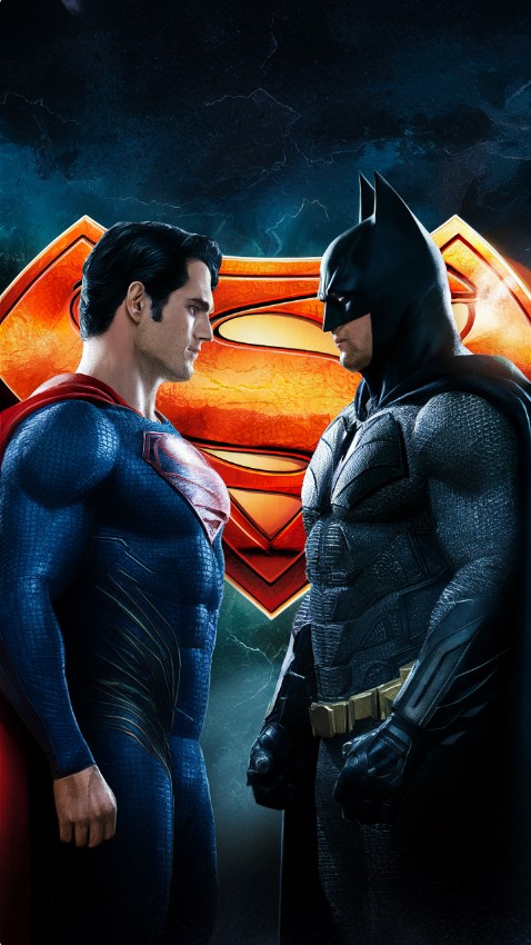 Superman and Batman Team-Up Wallpaper
