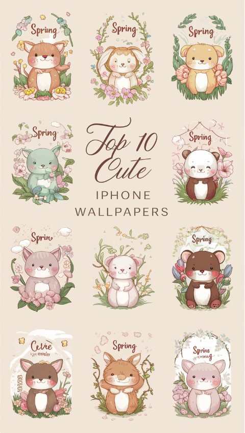 Top 10 Cute Spring iPhone Wallpapers 1