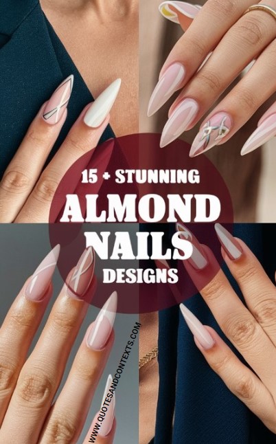 15 + Stunning Almond Nails Designs - Creative Ideas and Inspirations