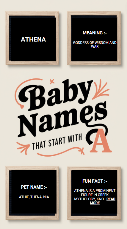 Baby Names Starting With A 3