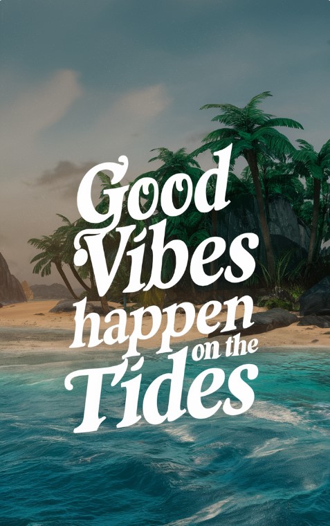 Quotes And Contexts -- Good Vibes Happen On The Tides 1