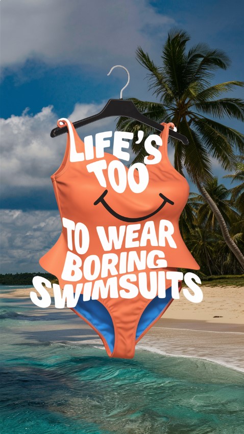 Quotes And Contexts -- Life's Too Short To Wear Boring Swimsuit