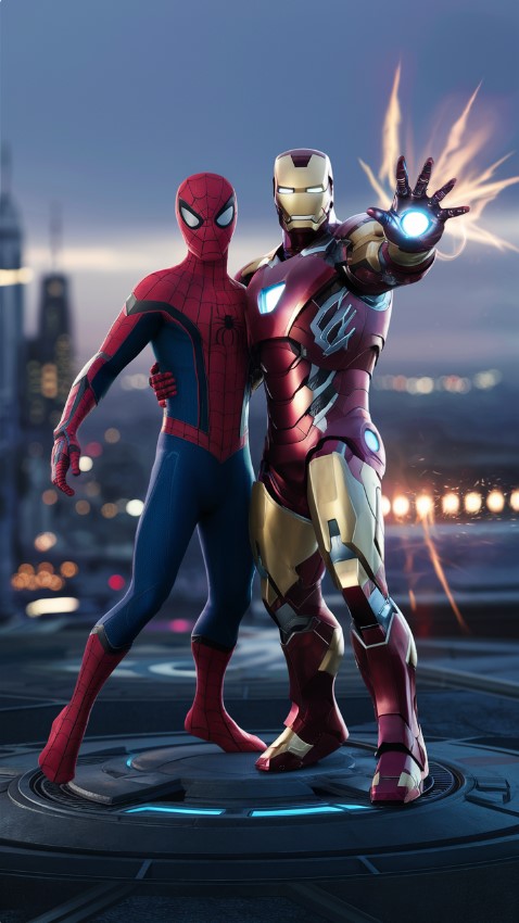 Spider-Man and Iron Man