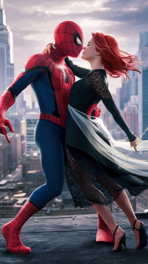 Spiderman and Mary Jane