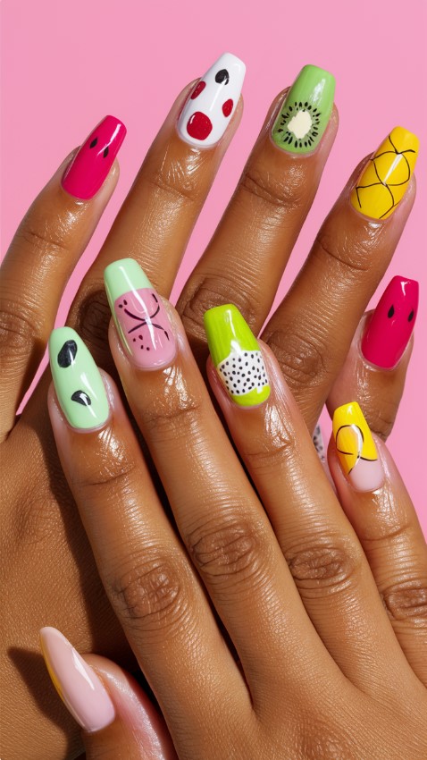 Vacation Nails - Fruity Delights