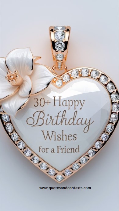 30+ Happy Birthday Wishes For A Friend