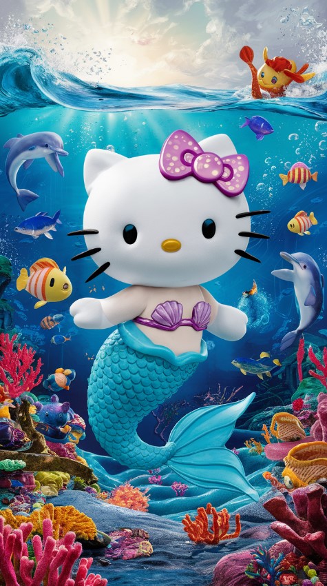 Hello Kitty Underwater - Hello Kitty Wallpapers