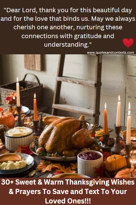 30+ Thanksgiving Wishes & Prayers 