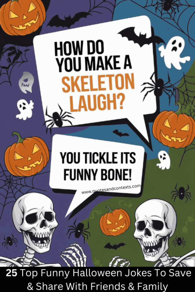 How do you make a skeleton laugh