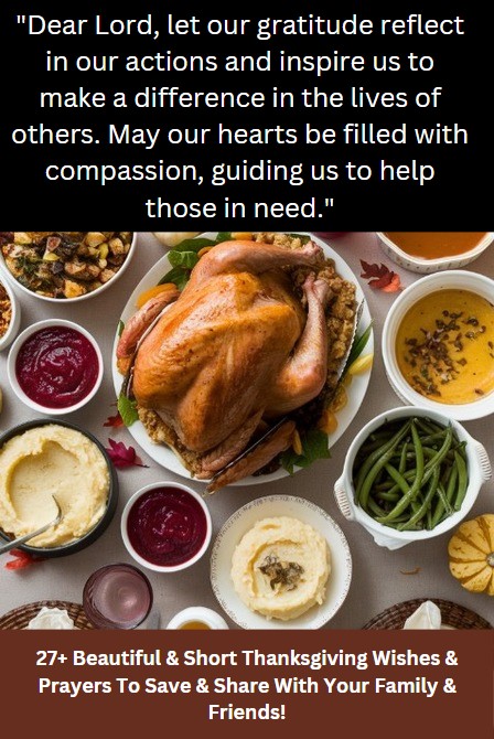 Short Wishes & Prayers - 27+ Thanksgiving Wishes 