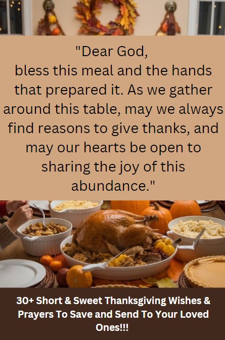 Thanksgiving Wishes & Prayers - 30+ Thanksgiving Wishes