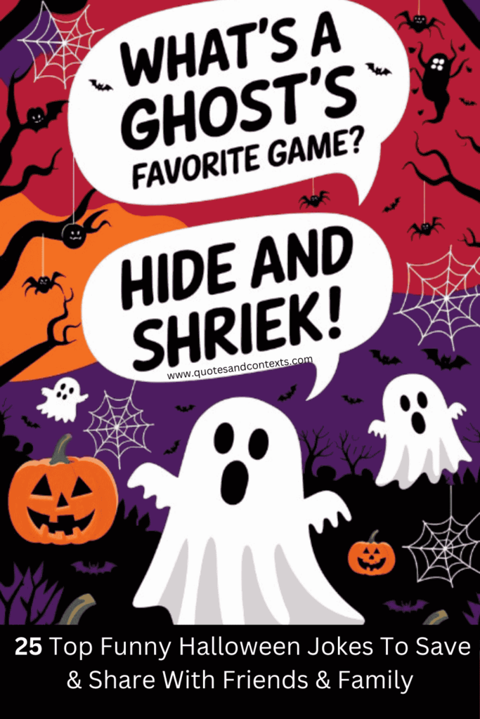 What’s a ghost’s favorite game