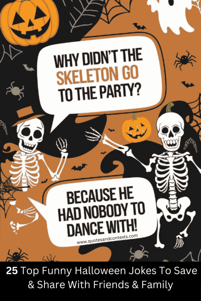 Why didn’t the skeleton go to the party