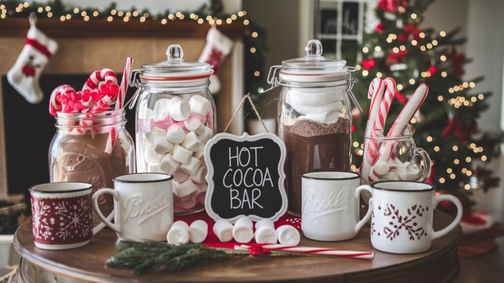 Christmas Decor Idea - DIY Hot Cocoa Bar