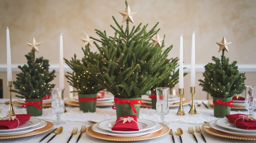 Christmas Table Decorations - Cinnamon Stick and Twine Napkin Rings