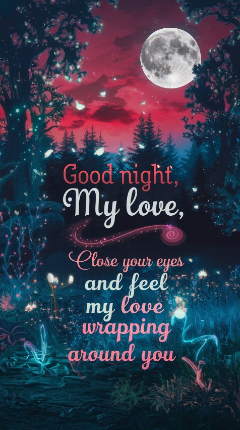 Good Night - My Love - Close Your Eyes And Feel My Love Wrapping Around You