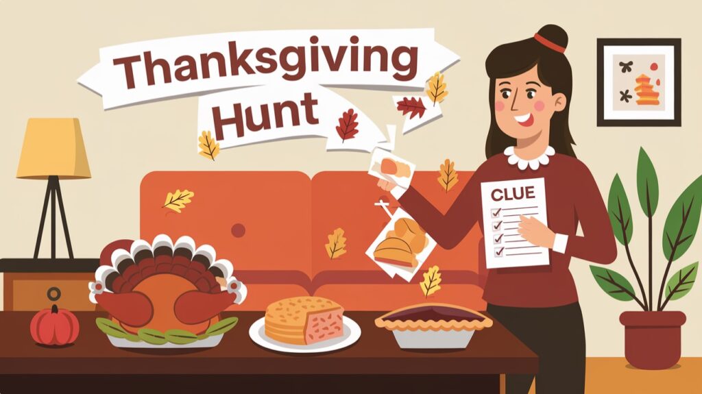 Host A Thanksgiving Scavenger Hunt