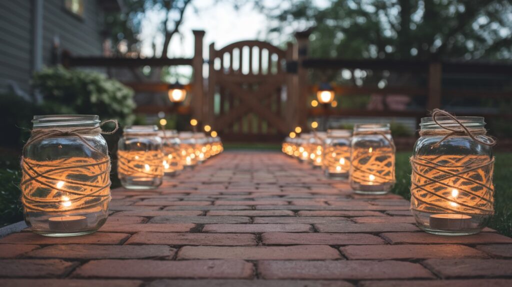 Outdoor Christmas Decoration ideas - Outdoor Christmas Lantern Pathway